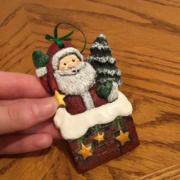 Other - Santa Claus Hand Painted Ornament